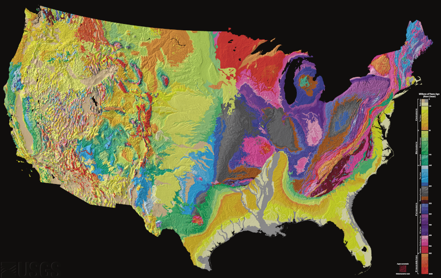 geology and topography are fundamental starting points for classifying physiographic regions