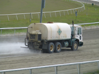 watering track requires staff