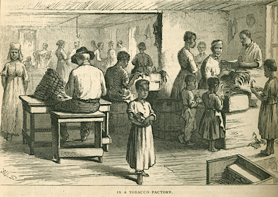 child labor was a common experience for people of color after the Civil War