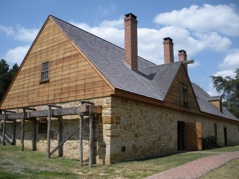 Mount Vernon has rebuilt George Washington's distillery, next to his mill on Dogue Creek