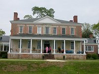 Sabine Hall - river side