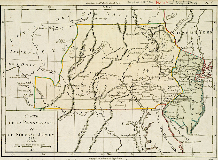 whether Fort Pitt (Pittsburgh) was in Pennsylvania or Virginia was in question, until the two states settled their boundary dispute