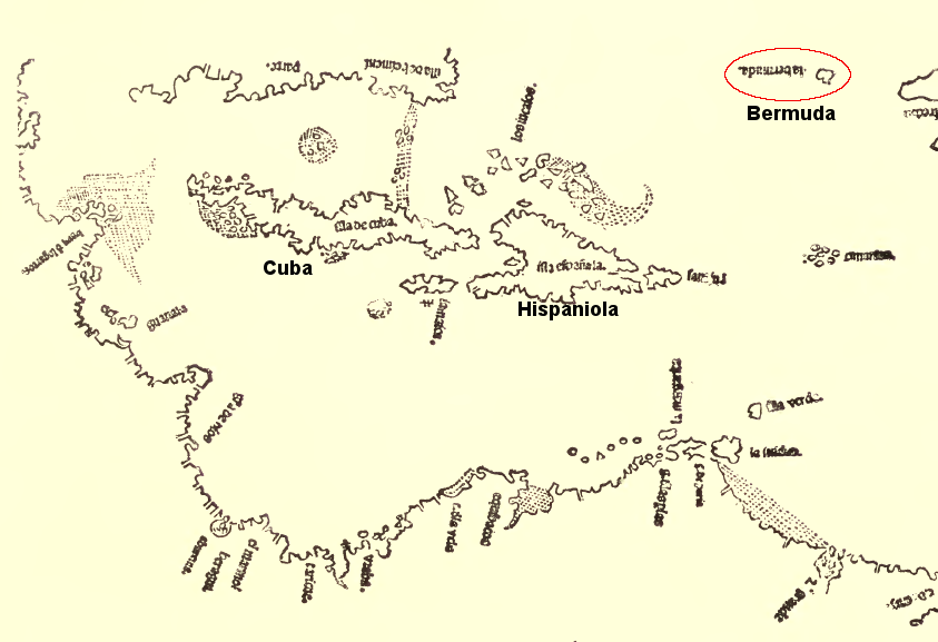 the Spanish had known of Bermuda for a century before the English were shipwrecked there, but had no reason to establish a colony there