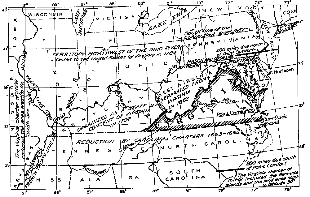 land cessions of Virginia