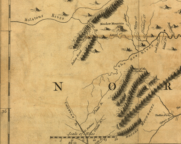 Southwestern Virginia, 1755