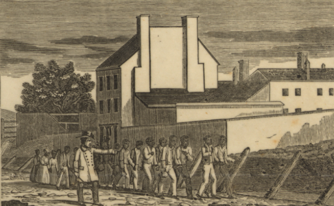 Franklin and Armfield's slave prison in Alexandria