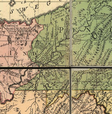 Mitchell map of southwestern Pennsylvania