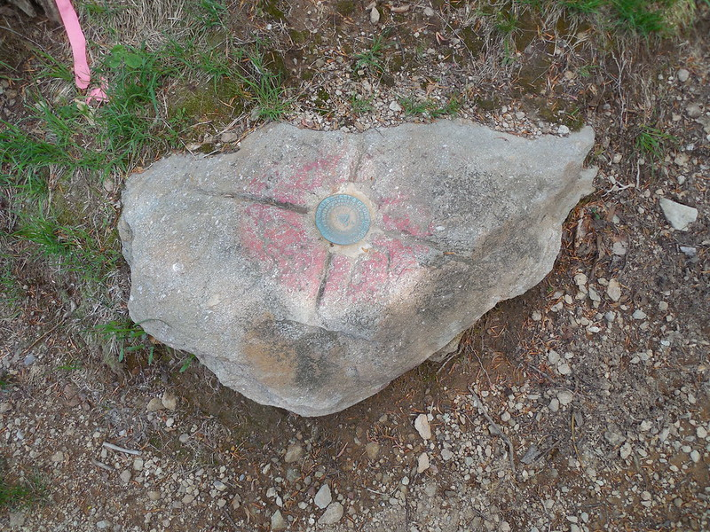 a simple stone marks the modern corner of Virginia, North Carolina, and Tennessee