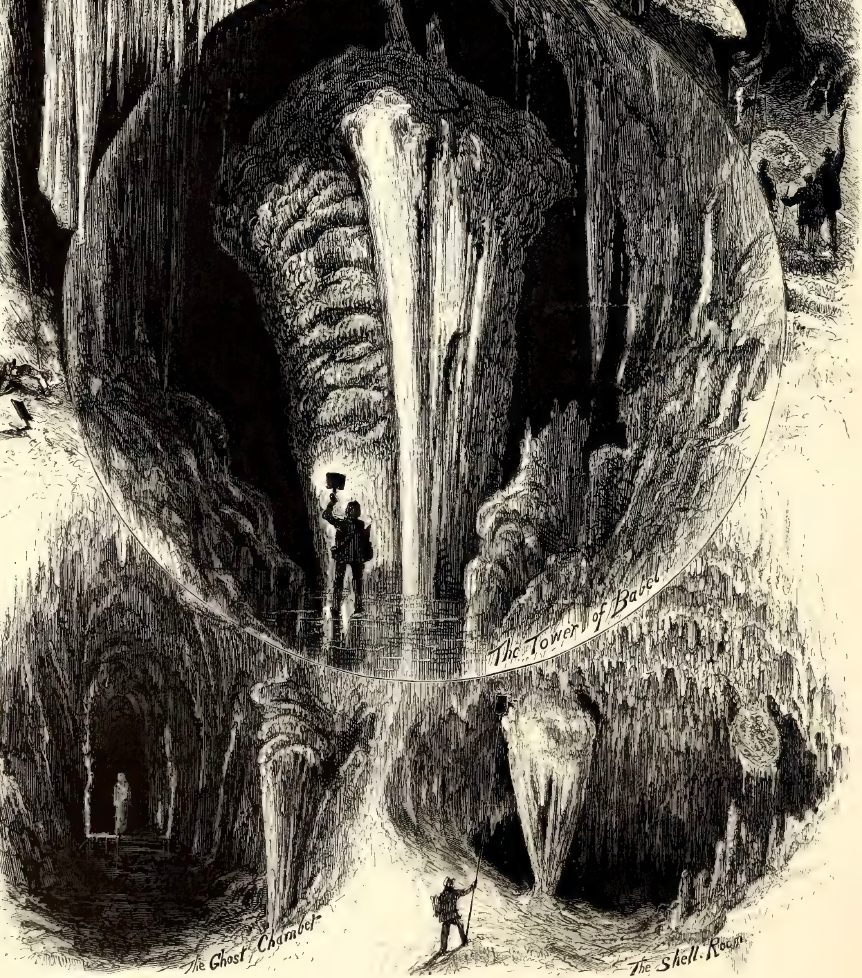 visitors to Weyers Cave in the 1800's had no electric lights to illuminate the formations or the caverns; guides used wax candles