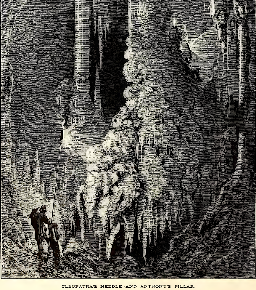 visitors to Weyers Cave in the 1800's had no electric lights to illuminate the formations or the caverns; guides used wax candles