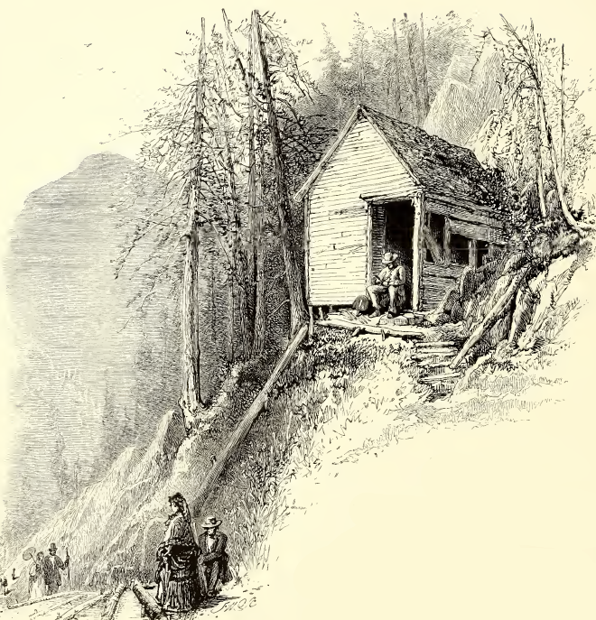 entrance to Weyers Cave (1872)