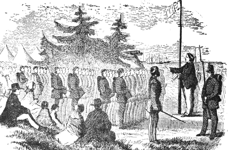 Rev. Joshua Thomas preached to the British soldiers in 1814 on Tangier Island, defiantly predicting their attack on Baltimore would fail