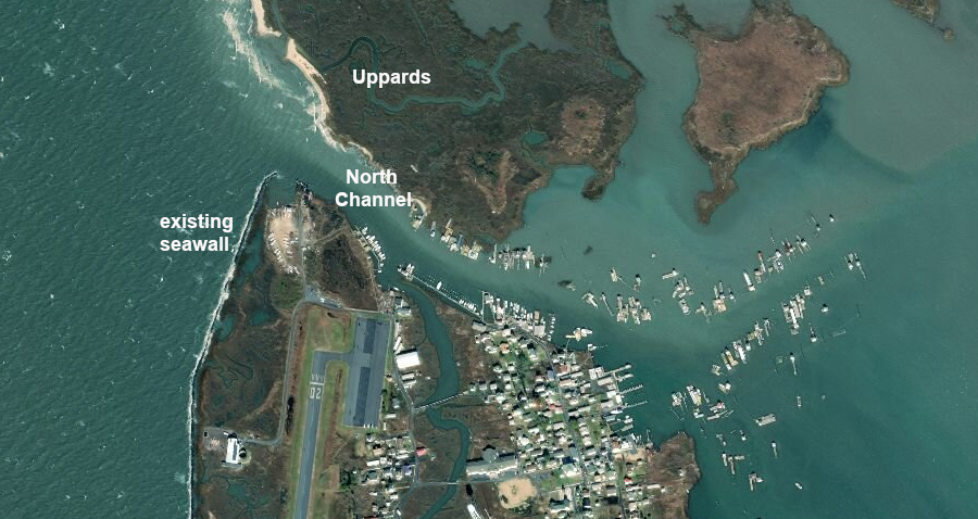 the new jetty will maintain access to the shipping channel