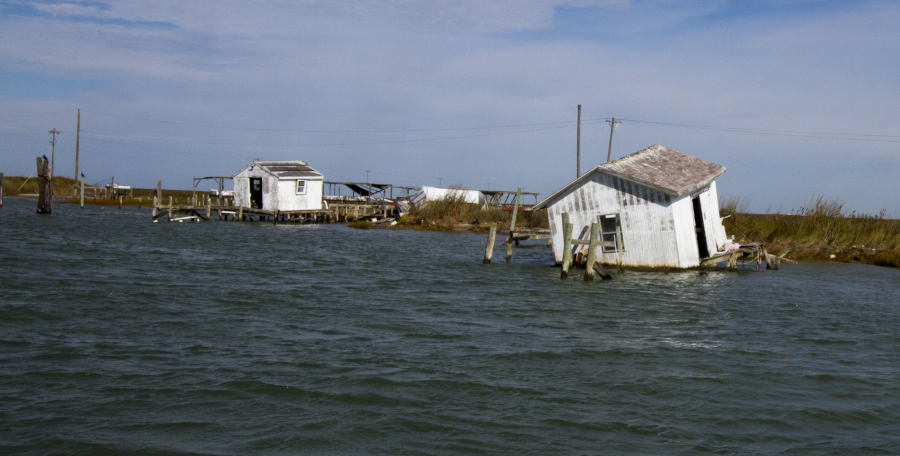 all Tangier Island structures are at risk now