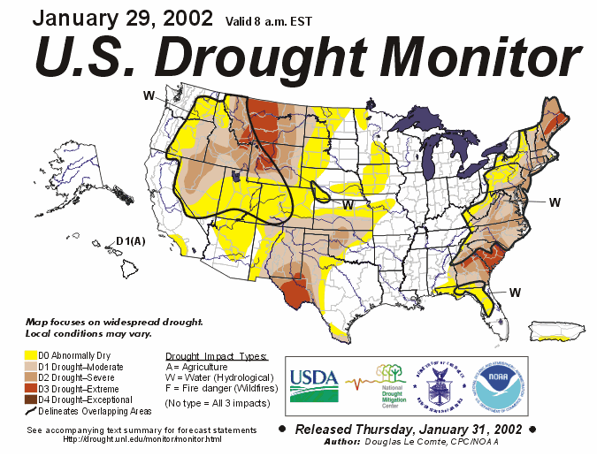 drought in 2002