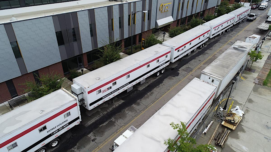 the Siegel Center at Virginia Commonwealth University was converted into an emergency shelter for Hurricane Florence evacuees