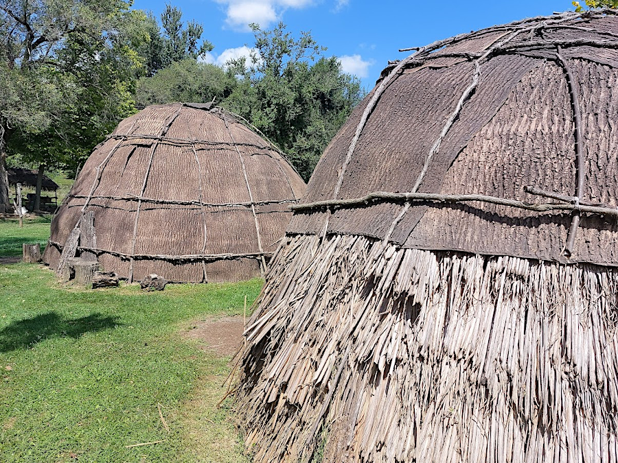 in the cattapeuk season when sap was rising, Native Americans stripped bark from trees to repair/replace their yi-hakin