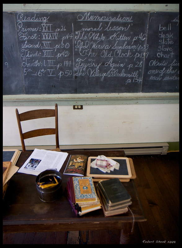 one-room school house in Waterford (Loudoun County)