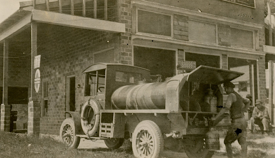 the last mile of gasoline delivery to service stations requires trucks, not pipelines