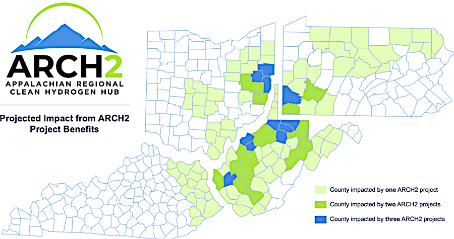 Dominion Energy was a member of the successful Appalachian Regional Clean Hydrogen Hub (ARCH2) bid in 2023 for Federal funding as a hydrogn hub