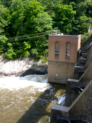 City of Radford operates a 1MW hydroelectric plant on the Little River