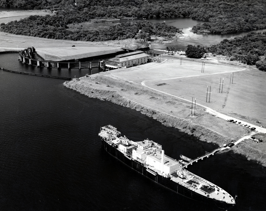 the USS Sturgis was used to provide electricity at the Panama Canal