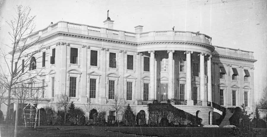 the Aquia sandstone used for the White House had to be whitewashed (starting in 1798) and then painted (starting in 1818) to reduce cracking and spalling