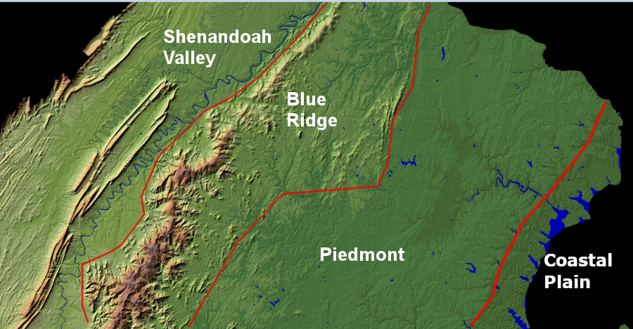 colonial governors did not think the physical barrier of the Blue Ridge would block French encroachment from the Ohio River