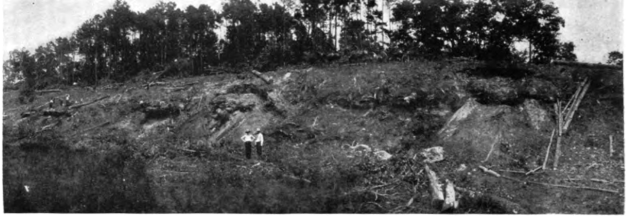 marl was mined from beds on the surface, then excavated from pits that later became recreational lakes