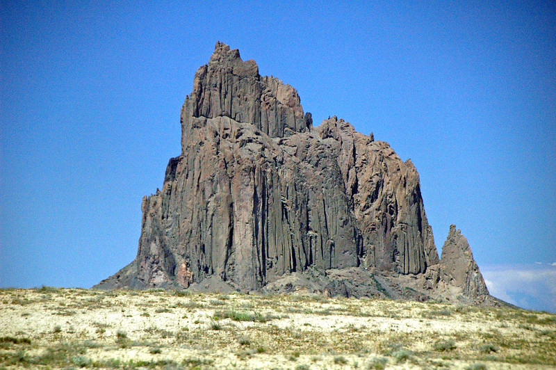 like Trimble Knob and Mole Hill, Devils Tower in Wyoming and Ship Rock in New Mexico were part of diatremes