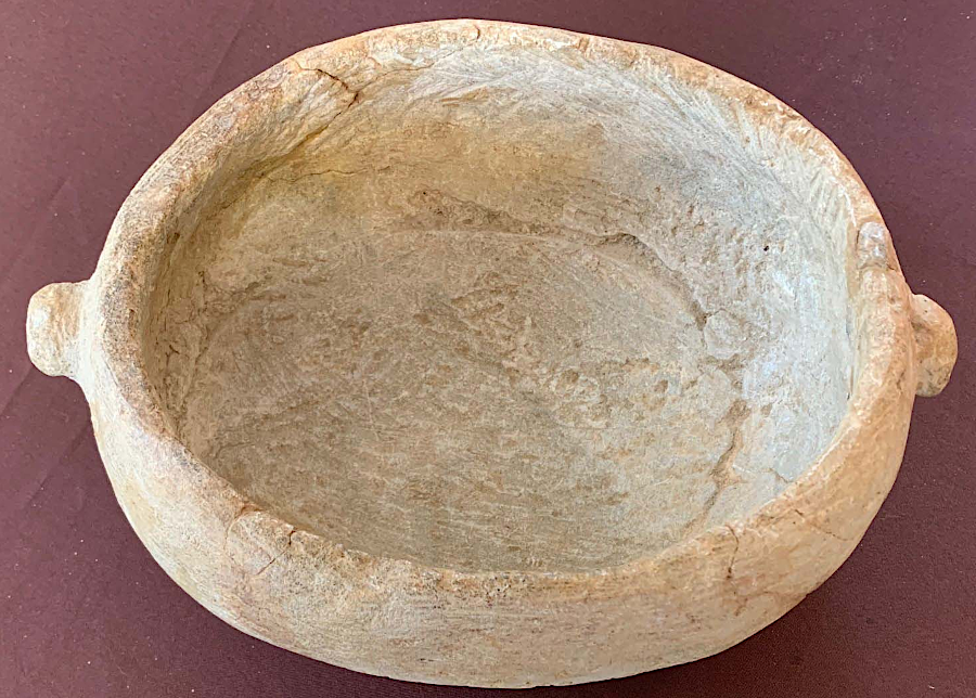 soapstone was quarried and worked to make bowls during the Archaic Period