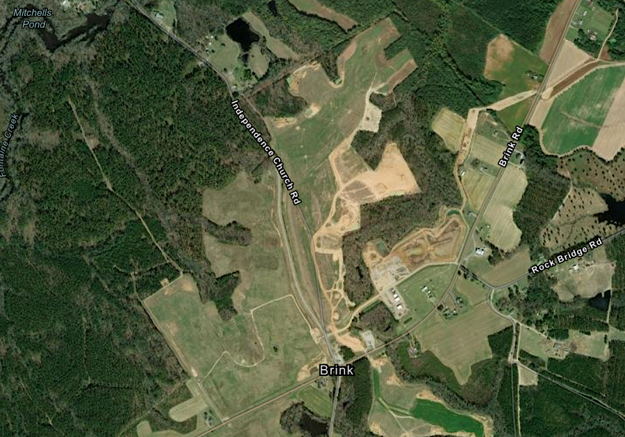 titanium strip mines in Sussex County after reclamation