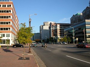 downtown Ballston, in Arlington County