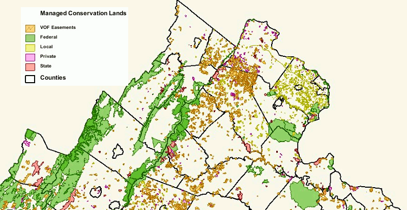 protected areas in Northern Virginia