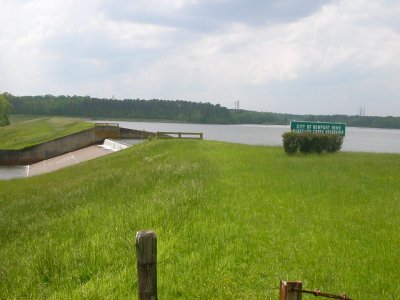 Diascund Reservoir dam