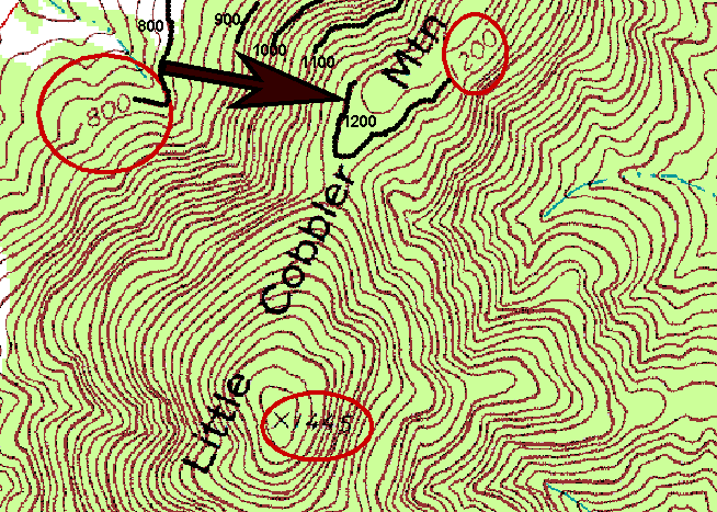 mountain topography