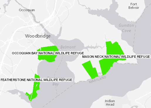 three National Wildlife Refuges are in Northern Virginia