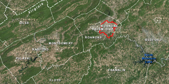 Roanoke holds at-large elections for six members of City Council as well as Mayor, , while Roanoke County elects five supervisors from five separate magisterial districts