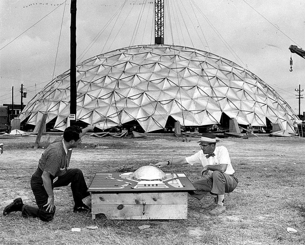 the Virginia Beach Convention Center, with its aluminum geodesic dome on top, was razed in 1994 for redevelopment
