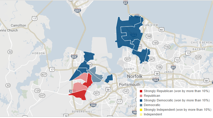 Democratic candidates received at least 55% of the votes between 2013-18 in the 79th District, so Republicans sought to influence the primary decision