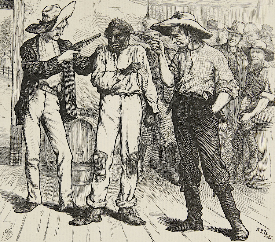 laws, voting procedures, and intimidation reduced the opportunity for black men to vote despite the 15th Amendment