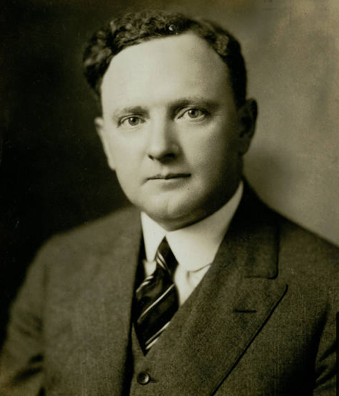 Harry Byrd (shown here when governor in 1929) never graduated from high school
