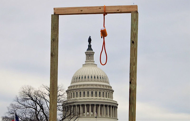 the 2021 attack on the Capitol included chants to Hang Mike Pence in order to block the President of the Senate from reading of the Electoral College results