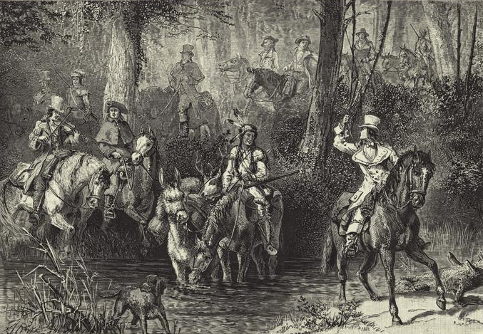 the General Assembly created new counties between 1634-1880 to ensure local residents could get to sessions of court without making excessively-long trips on foot or by horse