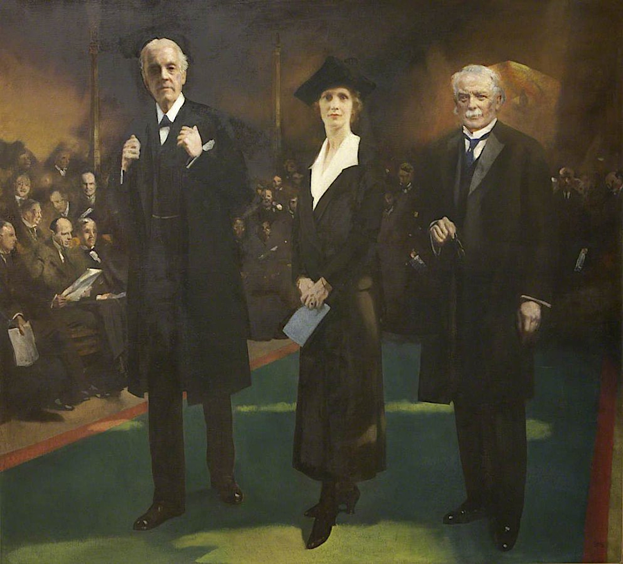 Virginia-born Lady Astor was elected in 1919 and served in the Parliament of the United Kingdom before women in Virginia could vote