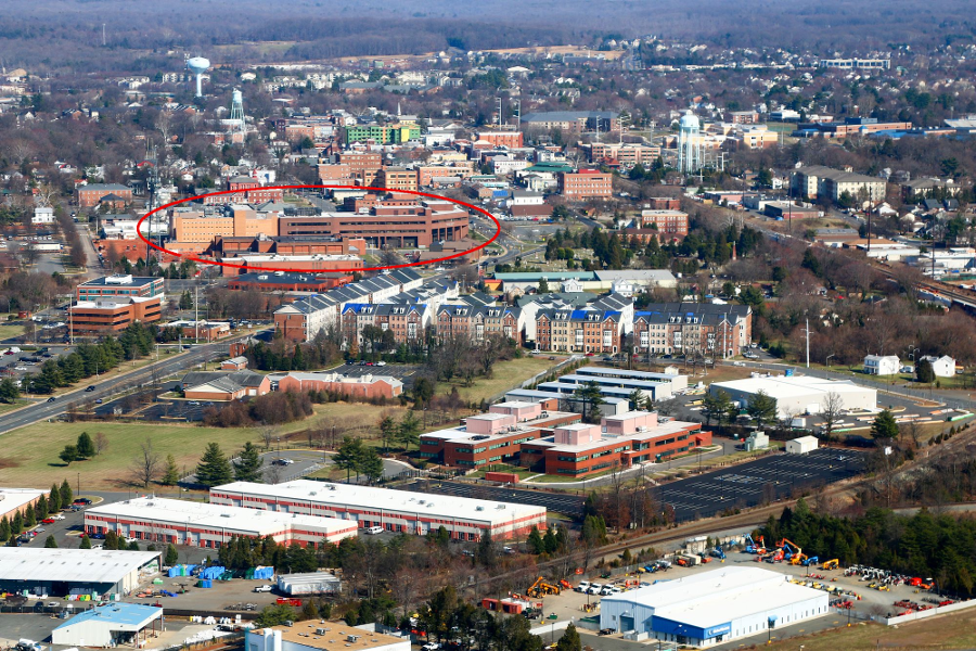 the Judicial Center and jail in the center of Manassas is located on land still within Prince William County