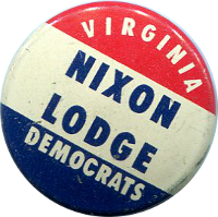 Nixon button