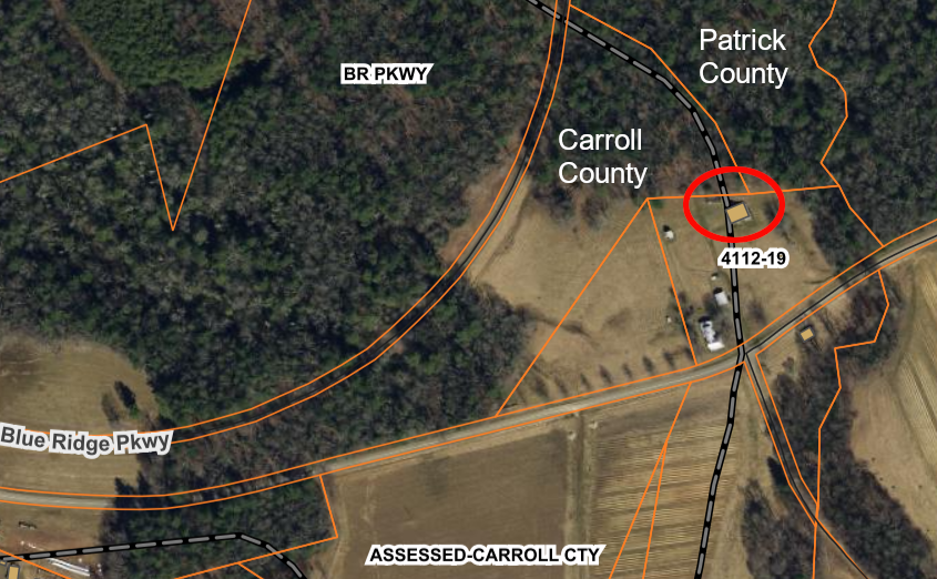 a Patrick County voter was notified in 2023 that his house was in Carroll County and he should vote in that jurisdiction
