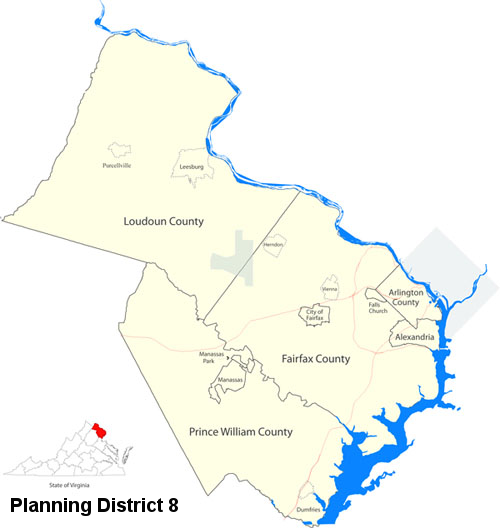 the General Assembly passed legislation in 2017 that limited the ability of localities in Planning District 8 to regulating the towing of cars from private property