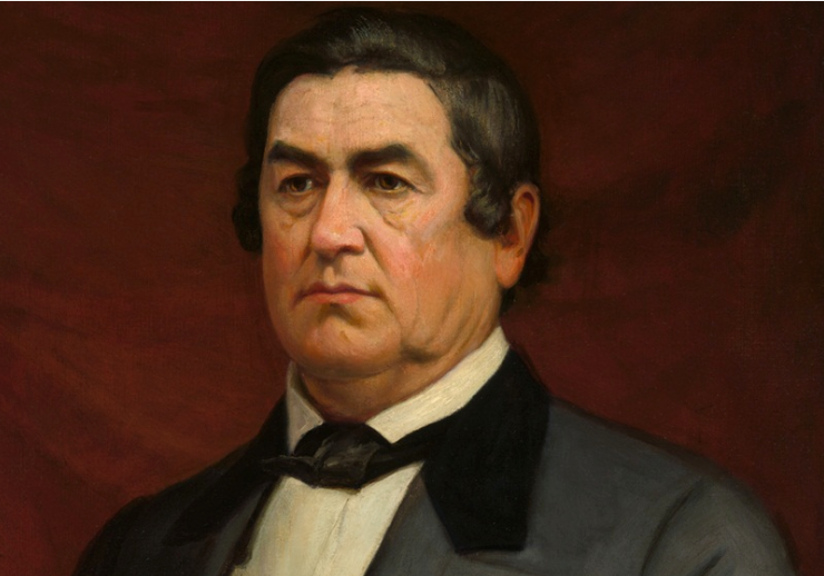 Robert M. T. Hunter resigned from the US Senate and became Confederate Secretary of State, so the Underwood Constitution of 1869 would have blocked him from voting if the disfranchisement clause had been approved